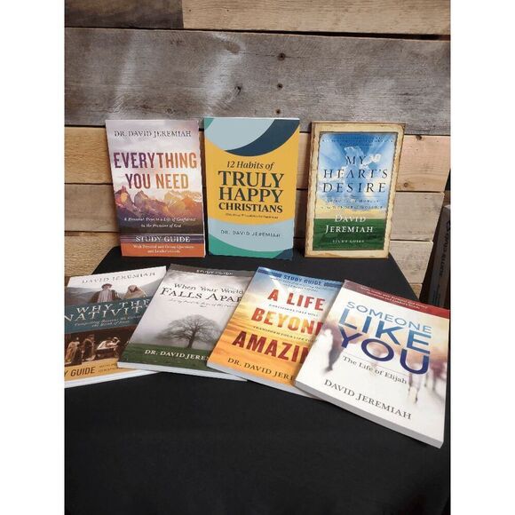 Lot of 7 David Jeremiah Bks/Study Guides - Someone Like You, and More - Picture 1 of 3